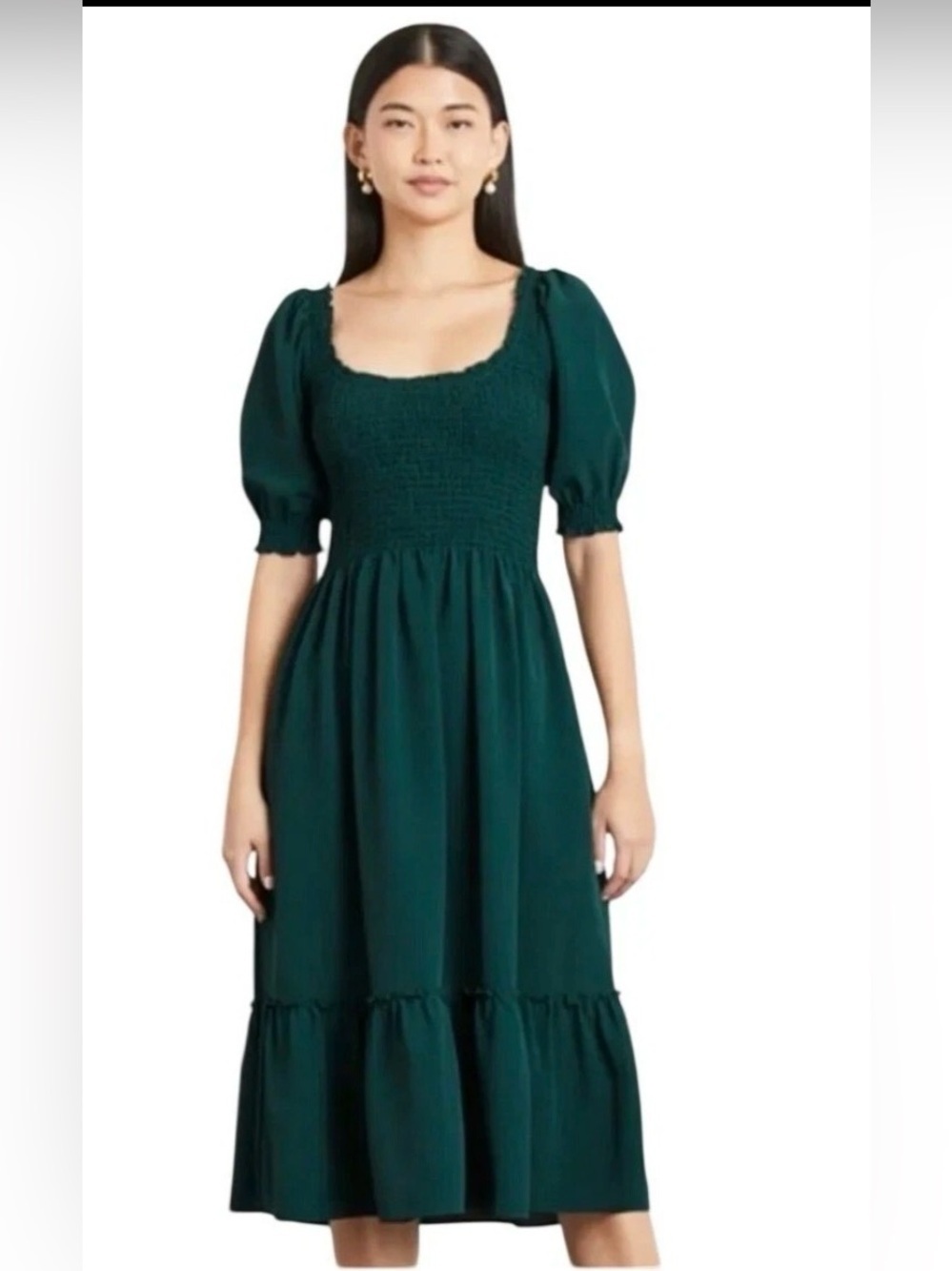 Hill House Home Louisa Green Nap dress - size M - Picture 6 of 10